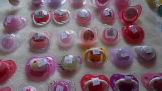 Lots of pacifiers for sale!! Boy & Girl