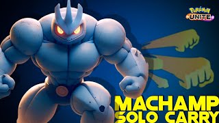 Machamp still looks Insanely OP with this best Solo Queue Build 😯 | Pokemon Unite