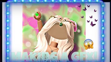 MAKING a GFX for one of MY RANDOM FRIENDS!✨😱