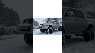 L200 #snow #bodylift #offroad #truck #uk