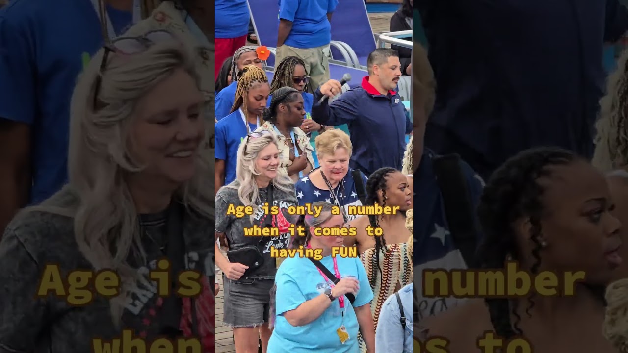 No matter your race, gender, or age. Fun is for all. Keep the fun going!  #cruise #carnival