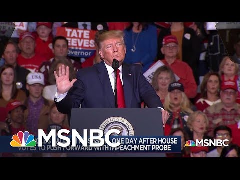 After Impeachment Vote, A Defiant Trump - Day That Was | MSNBC