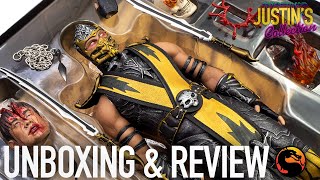 Mortal Kombat Scorpion Worldbox / Phicen Upgrade 1/6 Scale Figure Unboxing & Review