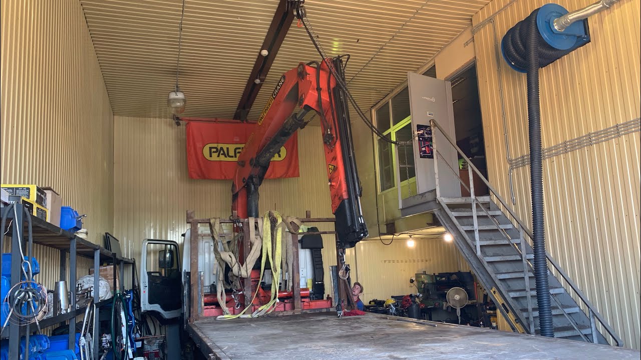 Манипулятор PALFINGER PK18500 2011 г.в. ТО-1000, ремонт опор, замена ...