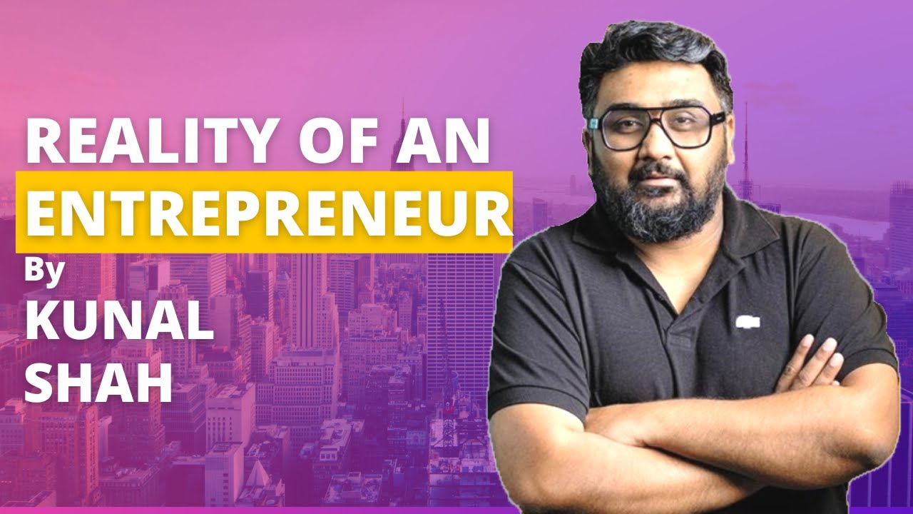 what Kunal Shah says about entrepreneurship | how to build startup | #shorts #short