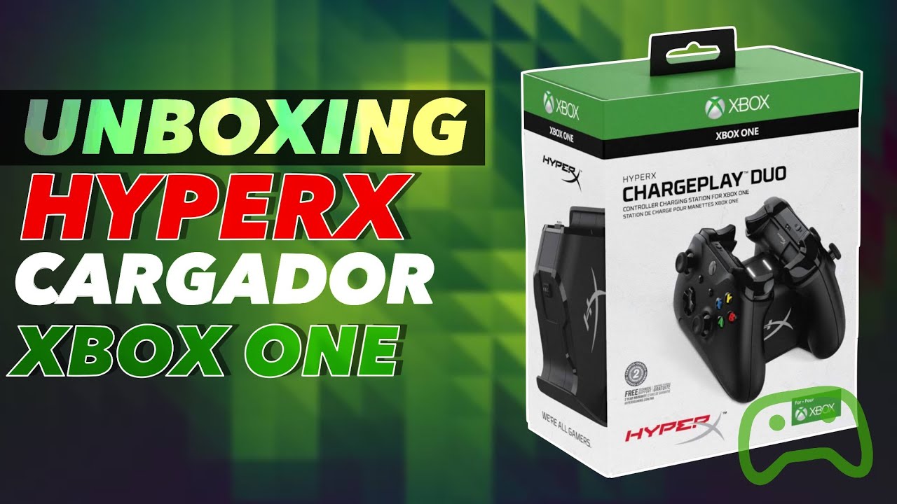 Unboxing Cargador Controles Xbox One 