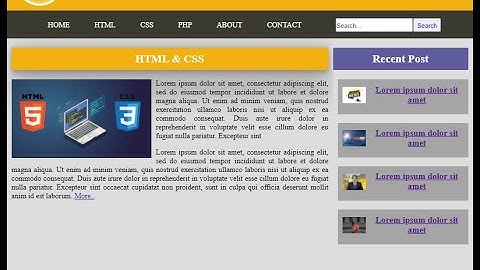 Web Design Course for Beginners || Web Design Bangla Tutorial - Part 7