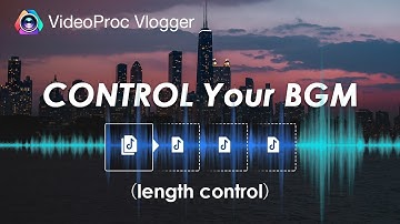 How to Make Music Shorter or Longer in VideoProc Vlogger | Quick and Easy