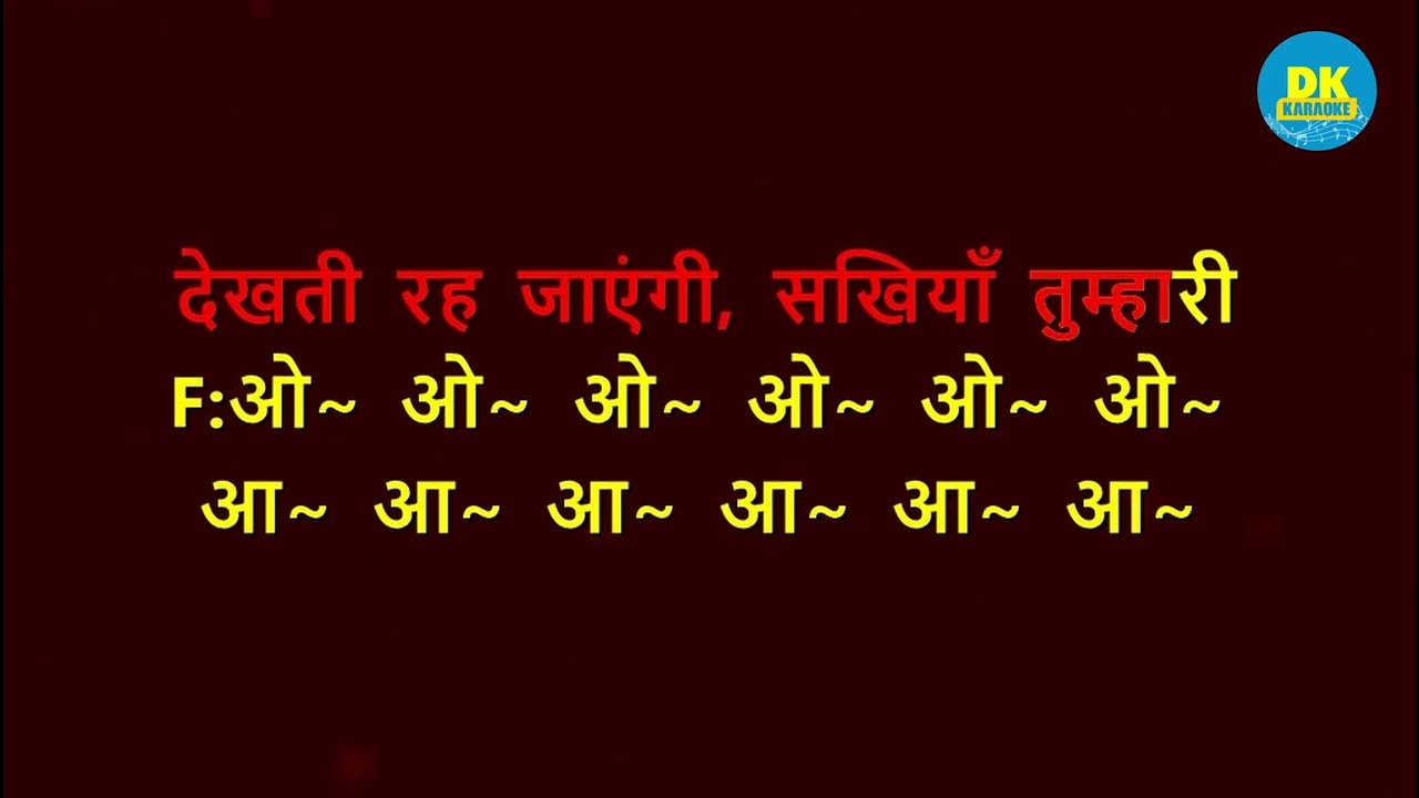 Utha Le Jaoonga (With Female Voice) | Yeh Dil Aashiqana | Hindi Karaoke With Lyrics