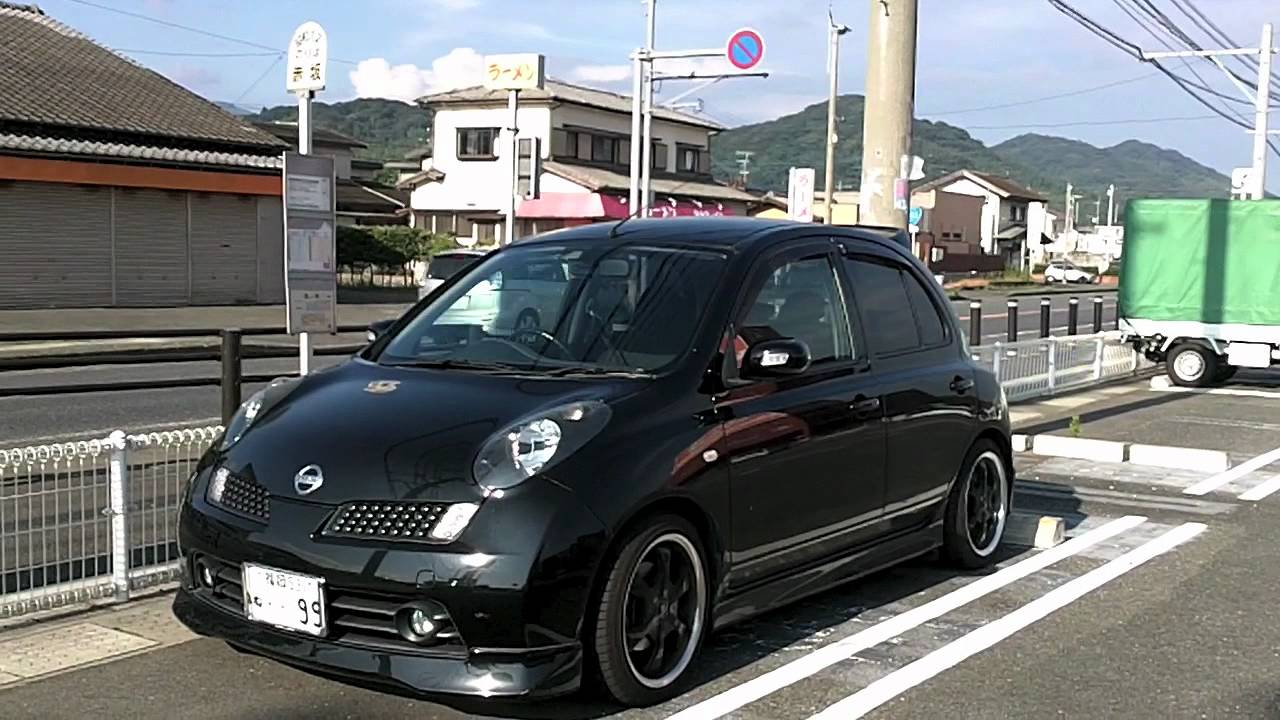 Nicely Modded Nissan March YouTube