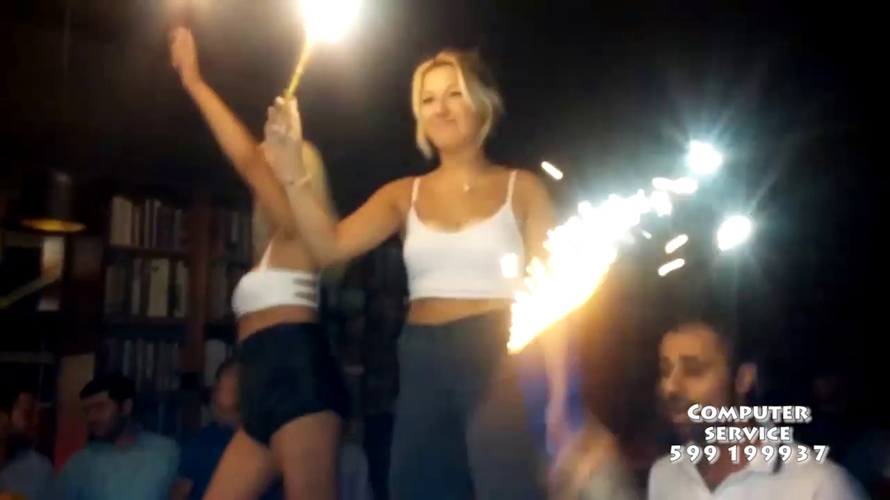 Beautiful Drunk Girls Dance On The Bar In A Nightclub Library Shardeni St Tbilisi Youtube