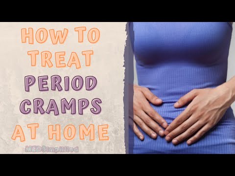 HOW TO TREAT PERIOD CRAMPS AT HOME 