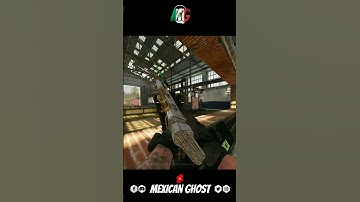 AK 47 En Diamante y QQ9 (MP5) Camuflajes en diamante #shorts