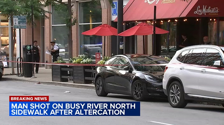Man shot during fight on busy River North sidewalk: Chicago police