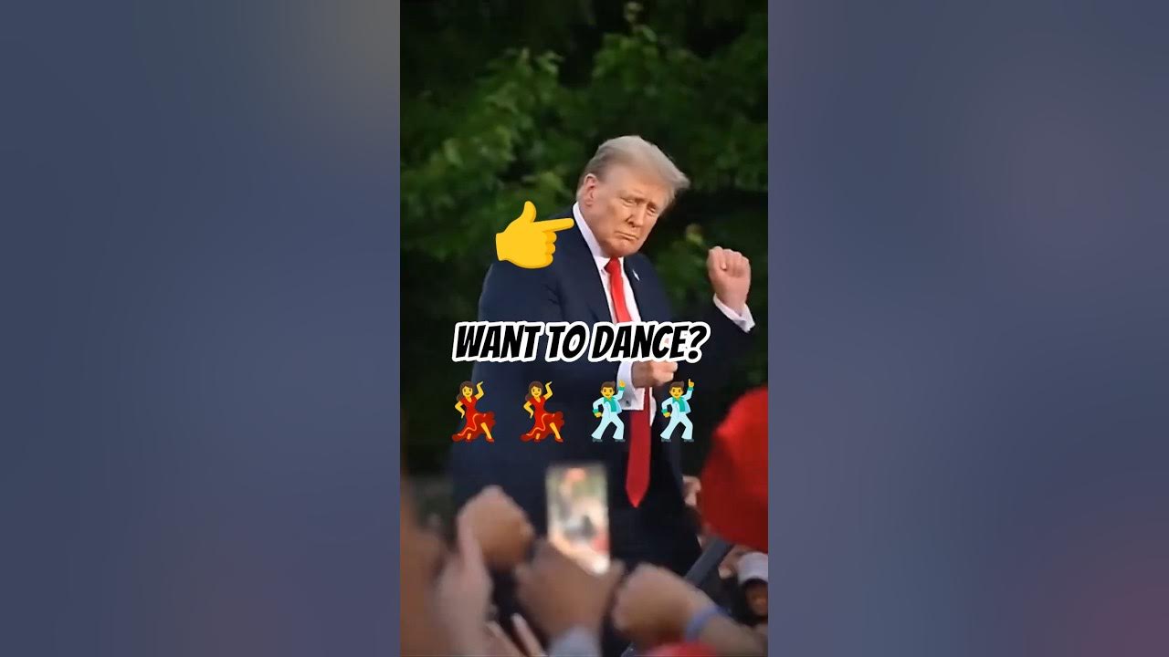 Trump had enough… so he started DANCING Trump had enough… so he started DANCING