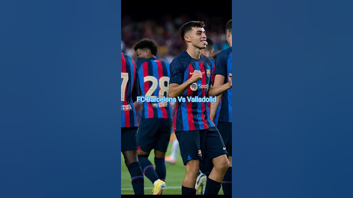 Barcalona Vs Valladolid (Upcoming)