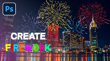 How to Create Fireworks On Adobe Photoshop