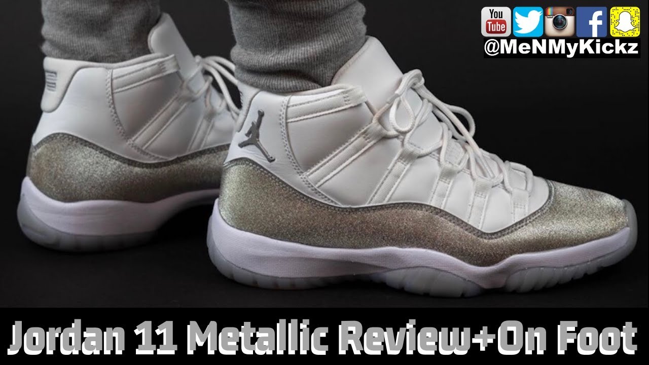 Air Jordan Retro 11 Metallic Silver 