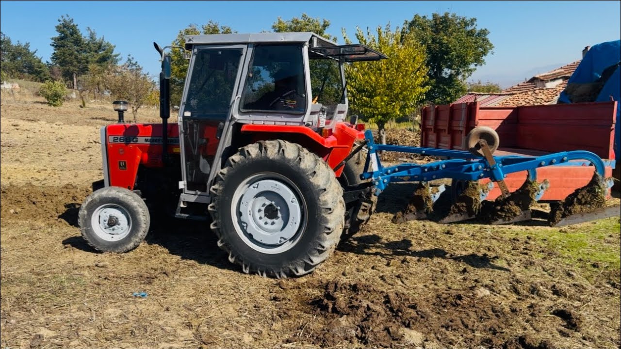 Massey Ferguson 266 Gold ile Derin Sürüm