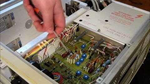 How to calibrate a HP 141T: Part 3, Repair notes and different revisions