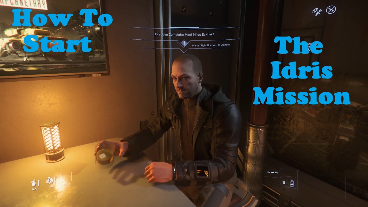 Where To Start The Idris Mission - Star Citizen - YouTube