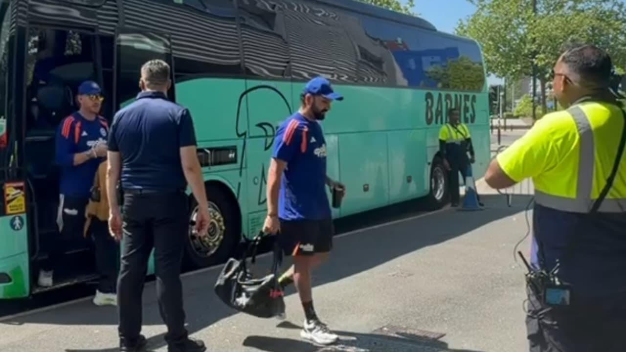 Indian ODI Team Arrived for Nets Session in Birmingham