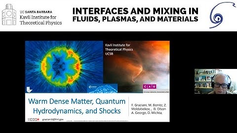 Shock physics in warm dense matter: A quantum hydrodynamics perspective   ▸  Frank Graziani (LLNL)