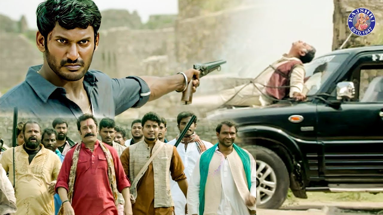 विशाल ने किया दुश्मनों का खात्मा | Vishal One Man Army Scene | Mukesh Tiwari | Himmatwar Movie Scene