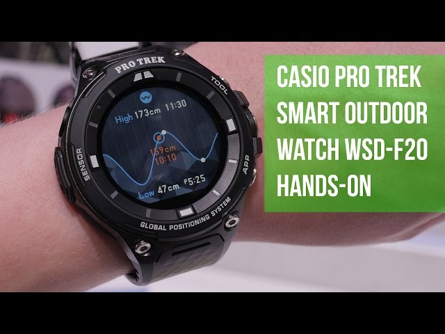 Casio Pro Trek Smart Outdoor Watch WSD F Hands on   YouTube
