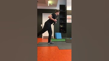 Single leg romanian deadlift to plate overhead press
