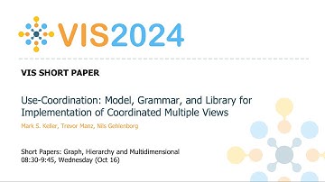 Use-Coordination: Model, Grammar, and Library for Implementation of Coordinated Multiple Views - Fa