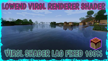 Low End VirGl Renderer Shader For Pojav Launcher | Electro7YT ✔️