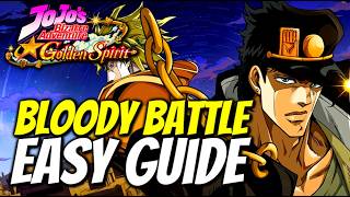 Bloody Battle Best Strategy - Jojo's Bizarre Adventure: GS