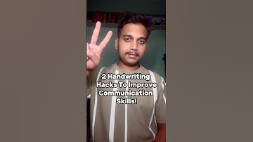 2 Handwriting Hacks You NEED to Improve Communication! 🚨Handwriting analysis #shorts