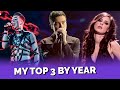Eurovision 2010-2020 | My Top 3 By Year