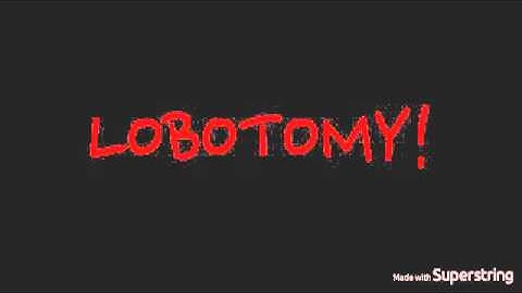 Teenage Lobotomy Lyric Video version - Lyric Video performance video thumbnail