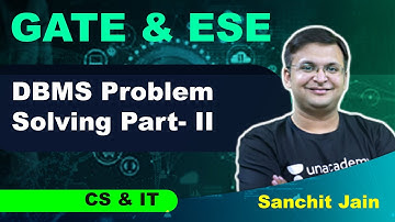 Transactions -2 | DBMS | CS & IT | GATE | Sanchit Jain