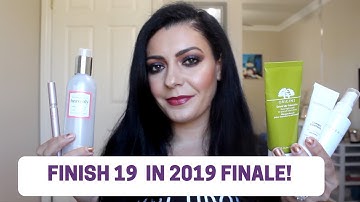 FINISH 19 IN 2019 ROLLING PROJECT PAN FINALE