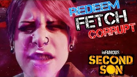 inFAMOUS Second Son - Redeem or Corrupt Fetch Karma Scene [HD] 1080p
