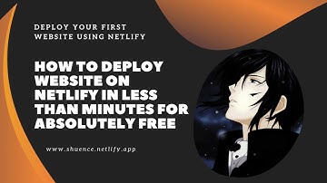 Deploy Your Website In Seconds With Netlify