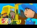 Dharma's Digger Gets Squeaky Clean | Carl's Car Wash | Cartoons For Kids