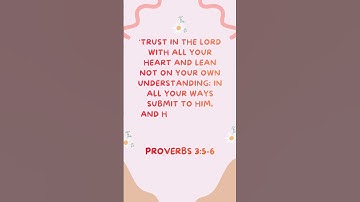Proverbs 3:5-6 #bible #christian #youthministry #faith #jesus