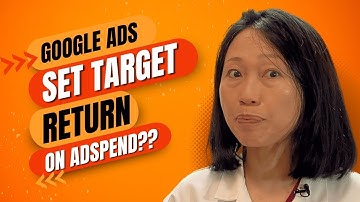 Should I set a target return on adspend for Google Shopping ads? #googleads