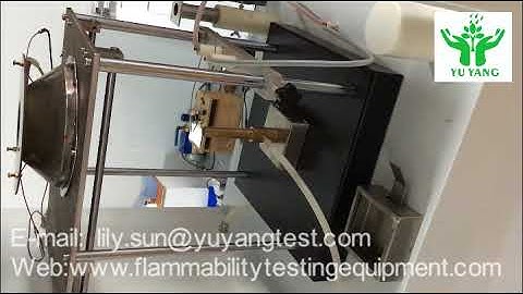 NFPA 264 Building Material Heat Release Rate Flammability Testing instrument