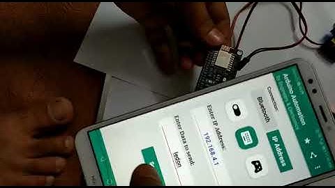 IoT Based Contactless Door Bell & Home Security Application Demo 2