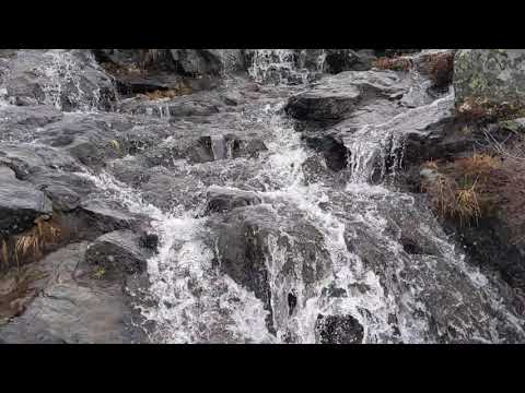small waterfall on Galdhopiggen