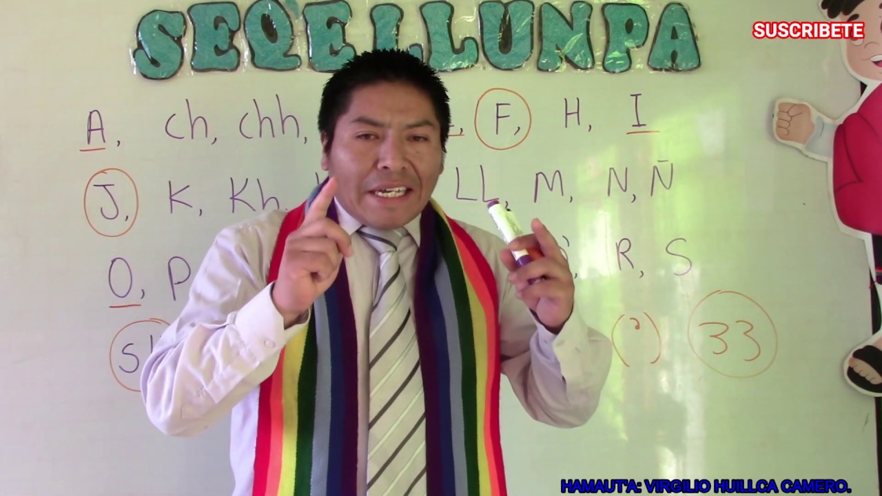 ALFABETO QUECHUA CUSQUEÑO