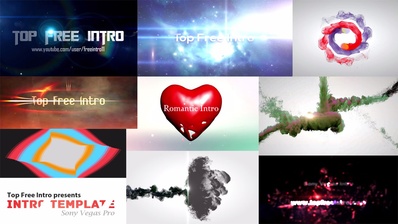 sony vegas pro 13 intro templates 3d free download