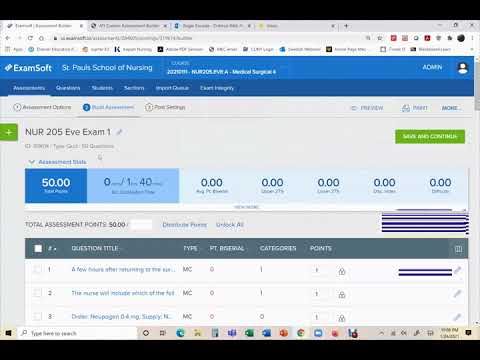 How to upload examview to Examsoft