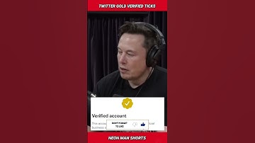 Twitter GOLD Verified Ticks...HOW? | Elon Musk Twitter News | Twitter New Update Facts #shorts